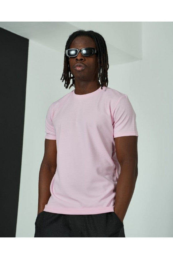HELVYN “Nice” – Rosé Modern Fit T-Shirt